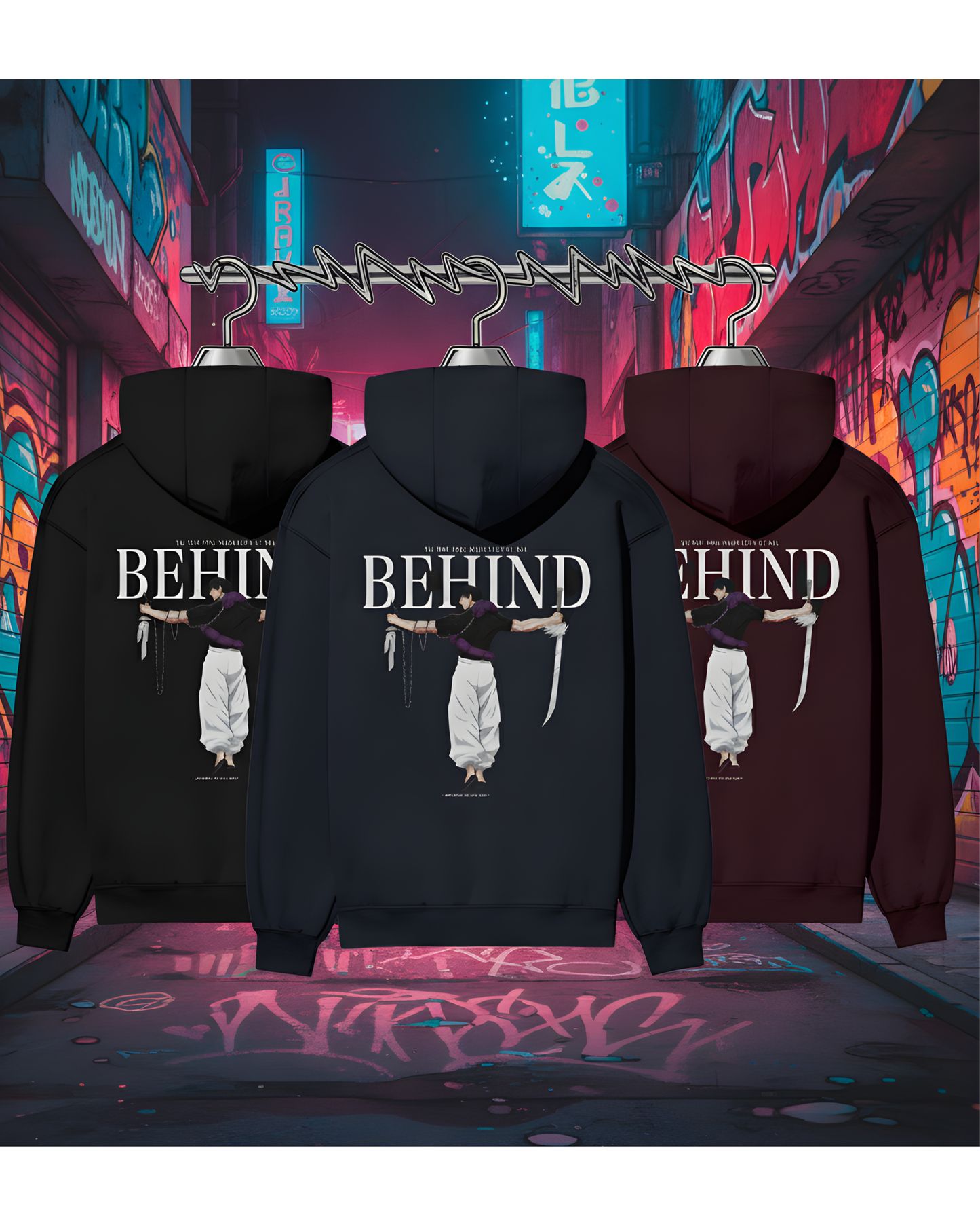 Behind Hoodie