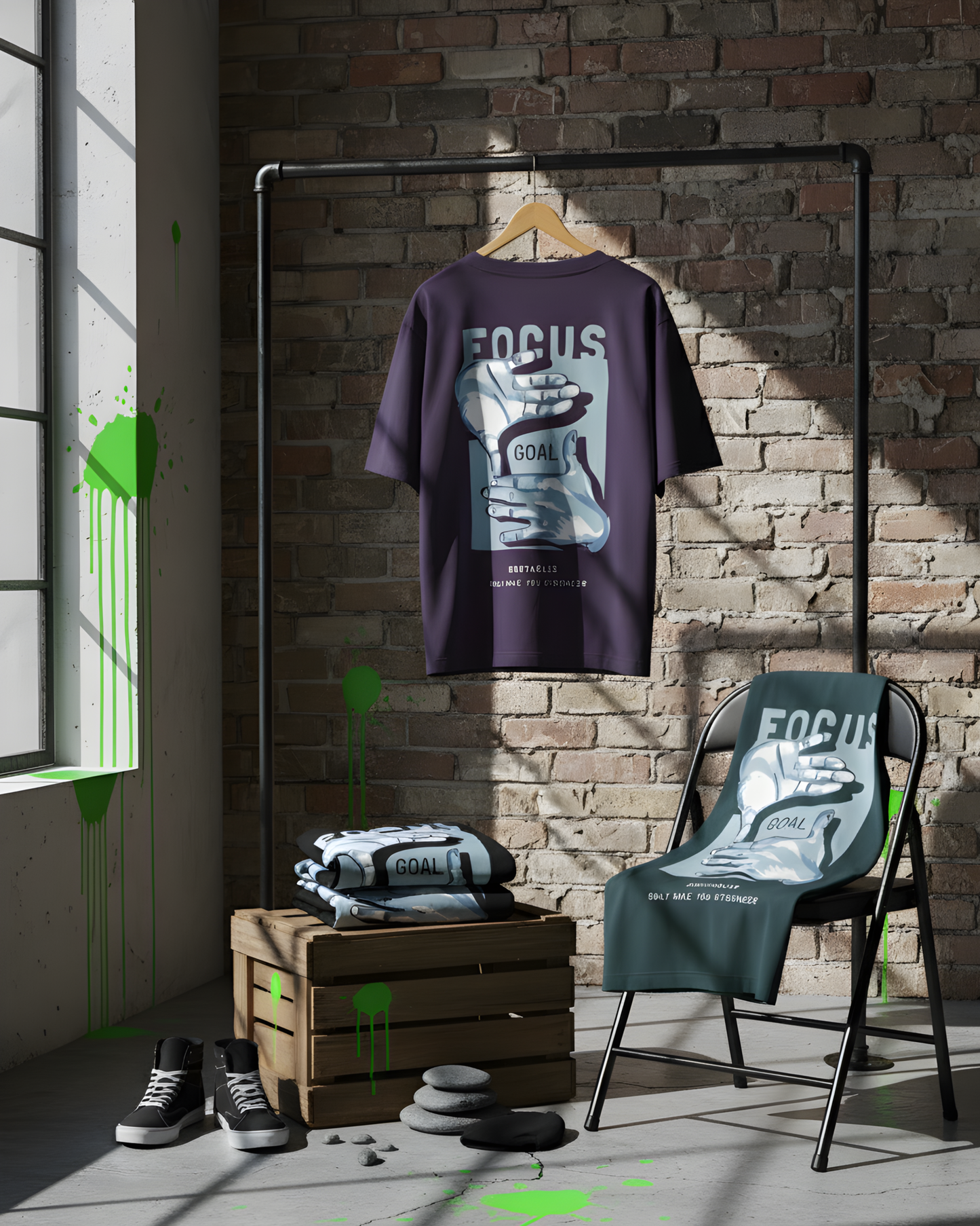 Focus Oversized T-Shirt