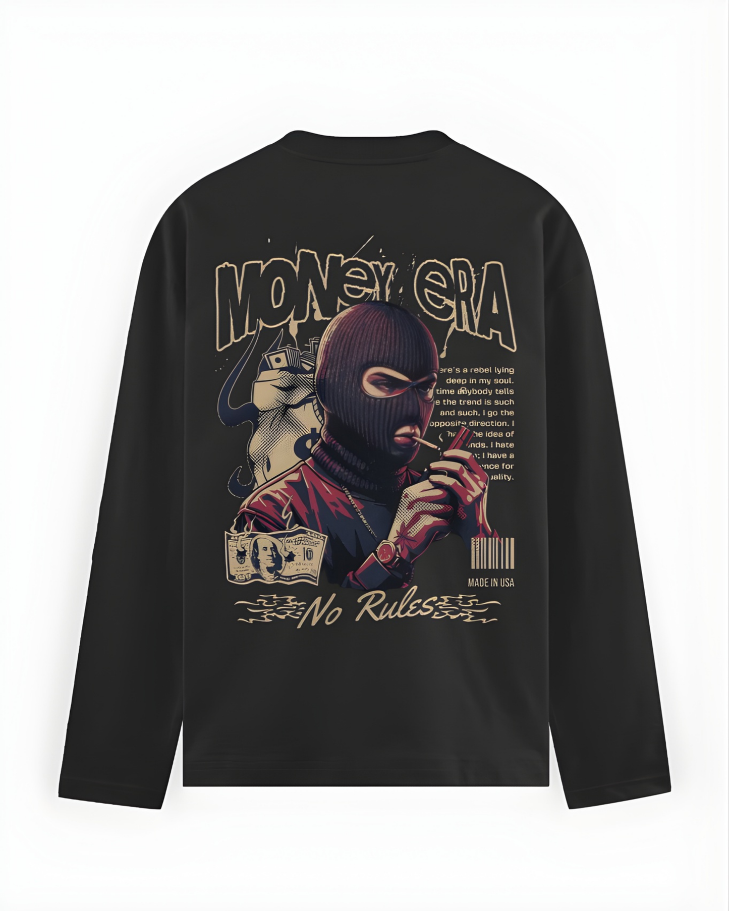 Money Era Full Sleeve T-Shirt
