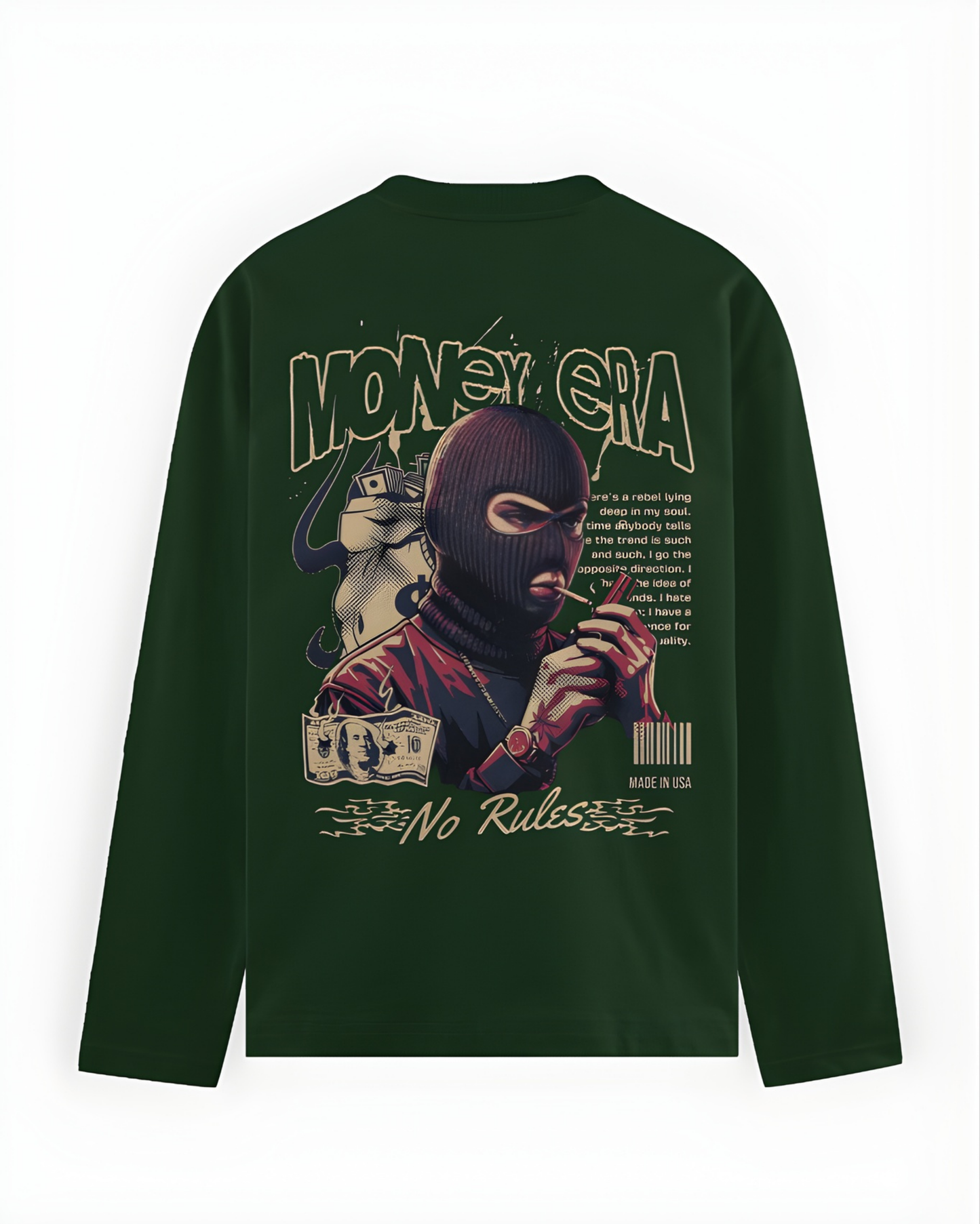 Money Era Full Sleeve T-Shirt