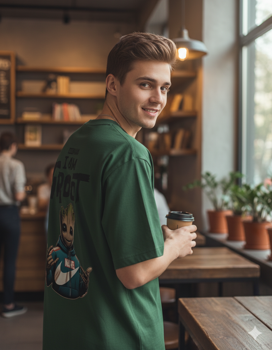 Groot Oversized T-Shirt