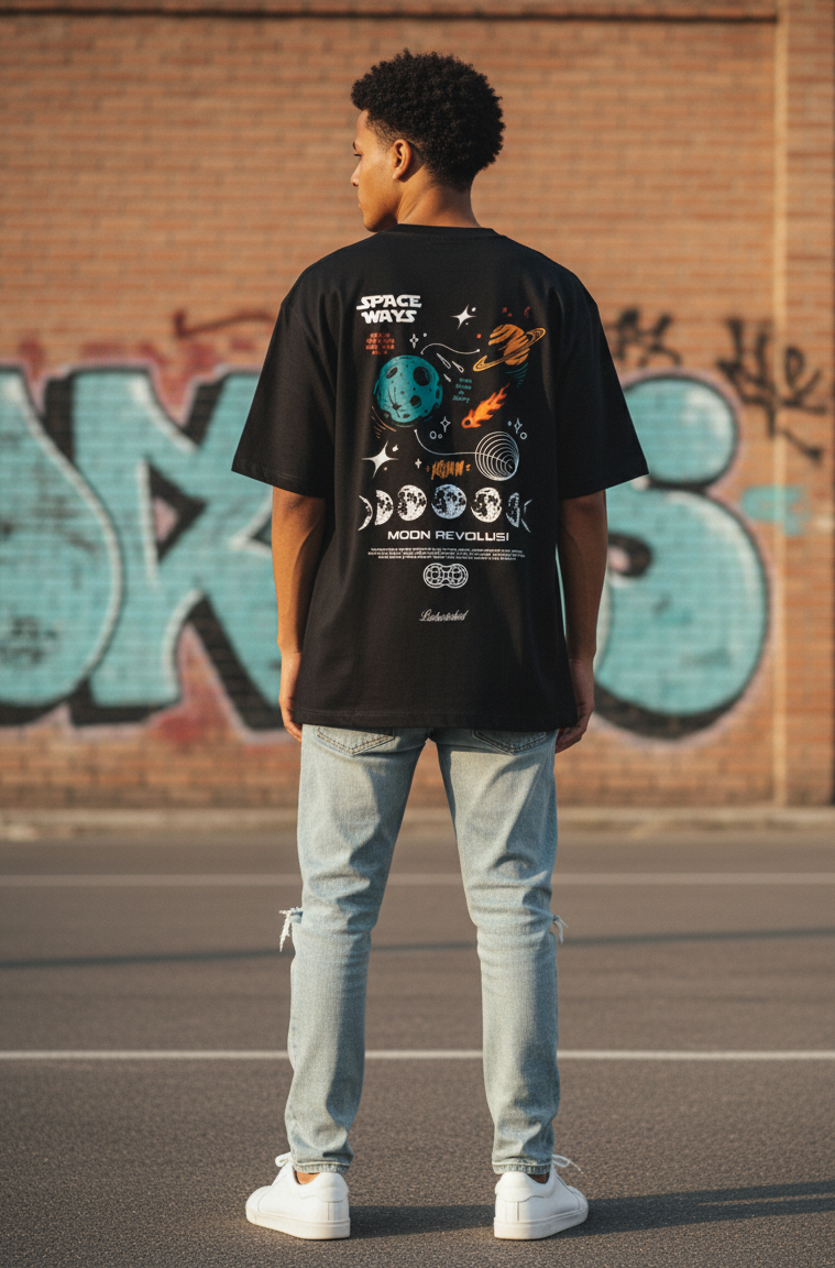 spaceway Oversized T-Shirt