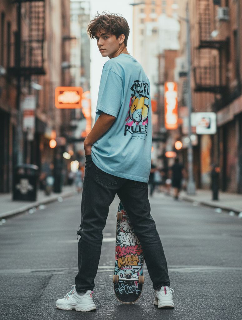 Steert Rules! Oversized T-Shirt