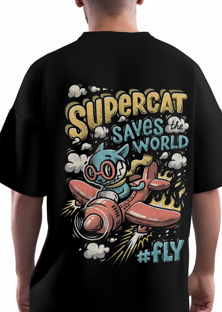 Supercat Oversized T-Shirt