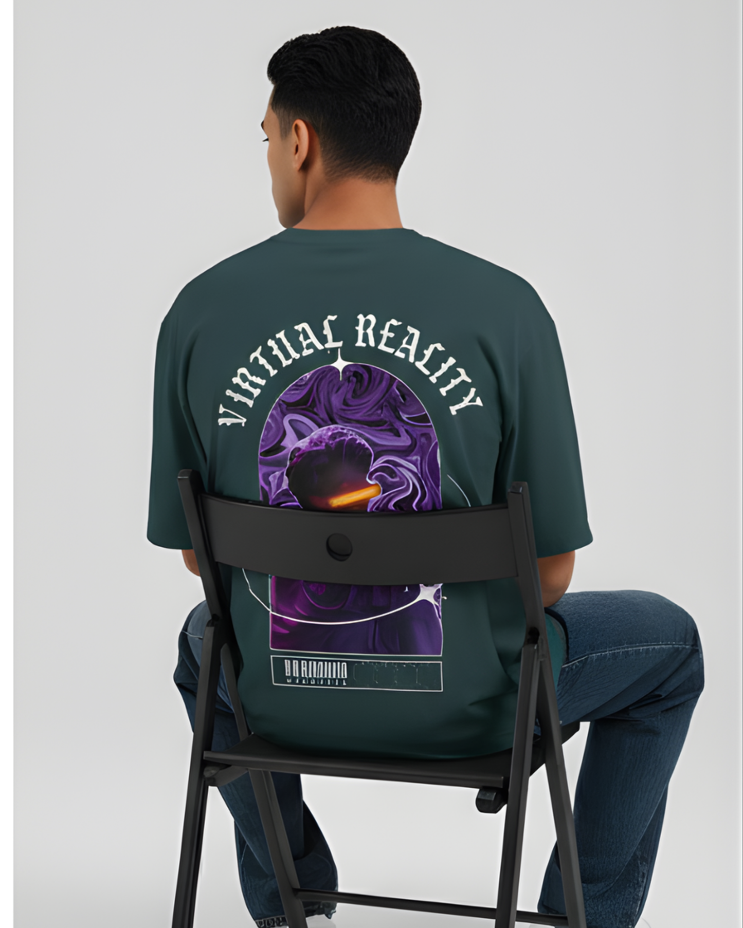 Virtual reality Oversized T-Shirt