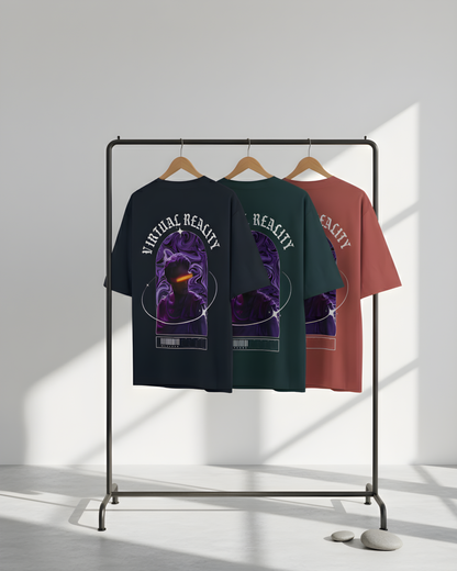 Virtual reality Oversized T-Shirt